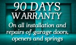 Garage Door Repair Moreno Valley warranty